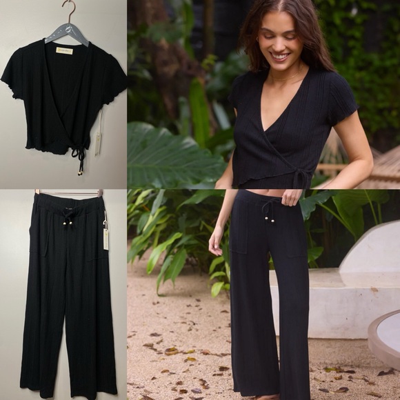 Ocean Drive Pants - NWT Ocean Drive Novelty Rib Knit Set.